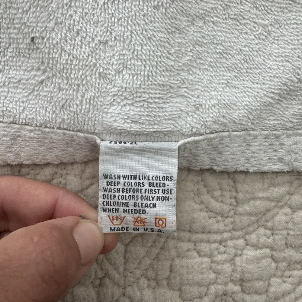 Vintage 1990 Beatrix Peter Rabbit ABC XYZ Bath Towel 90s Goose Puddle-Duck Baby‎